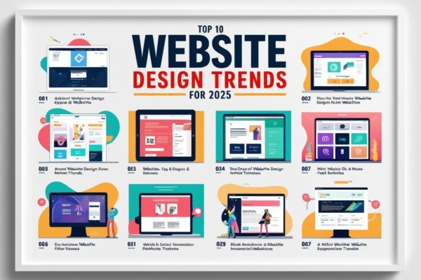 Website design trends 2025