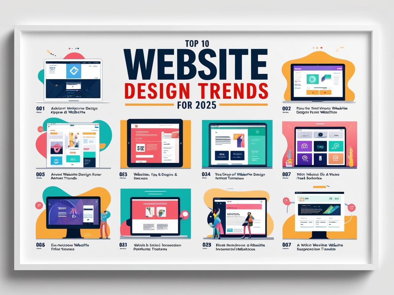 Website design trends 2025